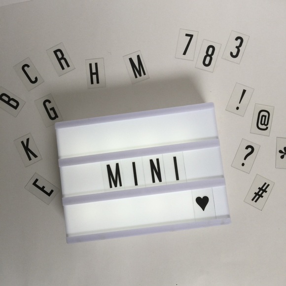 **SOLD** Mini Cinema Lightbox